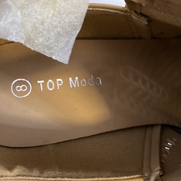 Top Moda Heel Bootie Boots Women's Size 8 - Picture 7 of 9